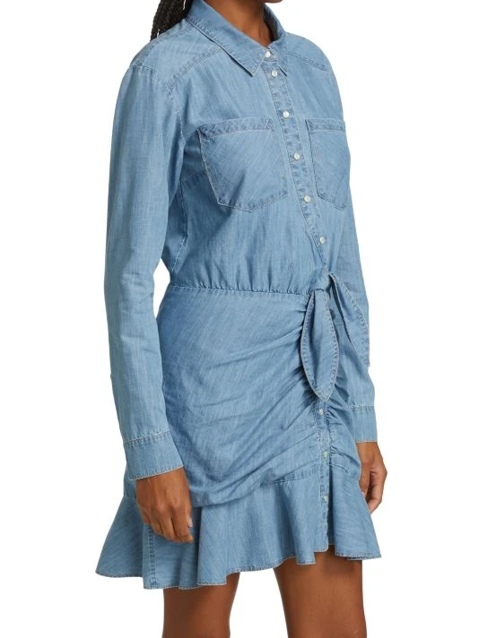 unnamed-file-10.jpg Veronica Beard Valle Ruffled Chambray Dress -Veronica Beard shop unnamed file 10