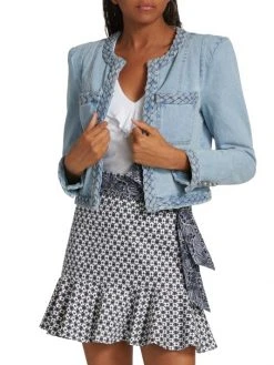 Veronica Beard Arrowe Braided Denim Jacket -Veronica Beard shop unnamed file 1001