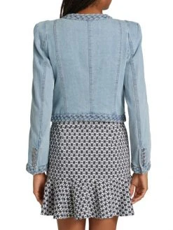 Veronica Beard Arrowe Braided Denim Jacket -Veronica Beard shop unnamed file 1003