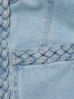 Veronica Beard Arrowe Braided Denim Jacket -Veronica Beard shop unnamed file 1005