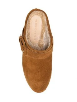 Veronica Beard Dacey Suede Mule Clogs -Veronica Beard shop unnamed file 1037