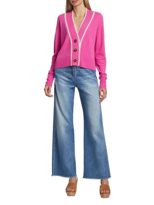 Veronica Beard Taylor High-Waisted Wide-Leg Jeans 4 Veronica Beard Taylor High-Waisted Wide-Leg Jeans - Image 2