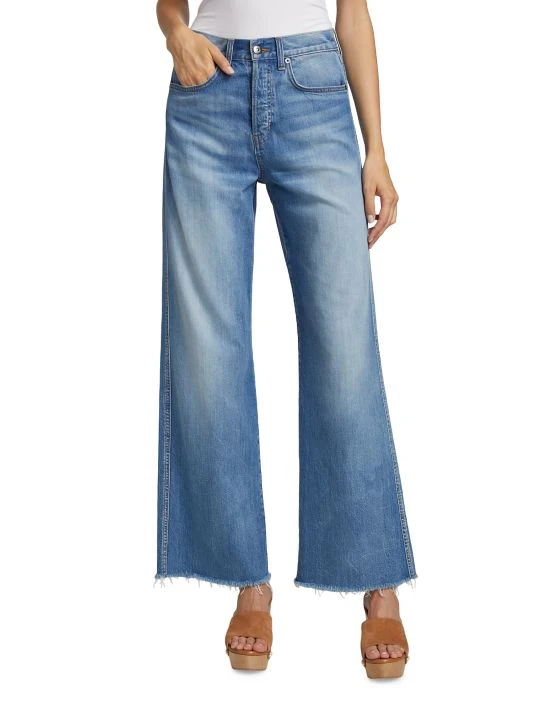 Veronica Beard Taylor High-Waisted Wide-Leg Jeans 5 Veronica Beard Taylor High-Waisted Wide-Leg Jeans - Image 3