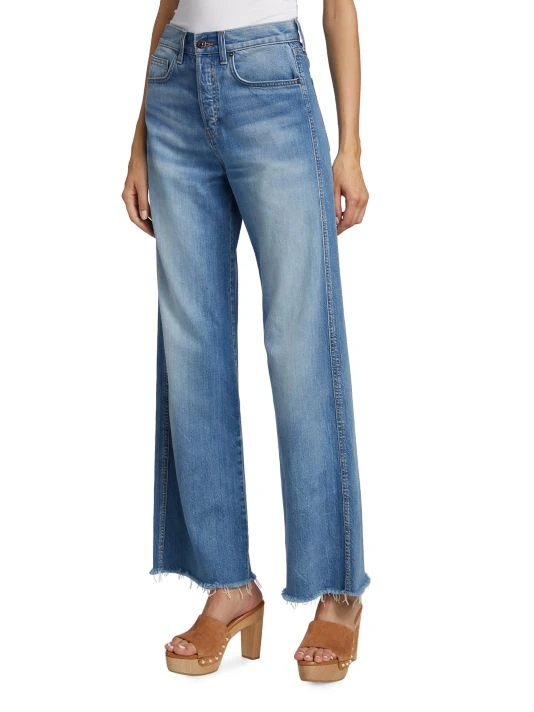 Veronica Beard Taylor High-Waisted Wide-Leg Jeans 6 Veronica Beard Taylor High-Waisted Wide-Leg Jeans - Image 4