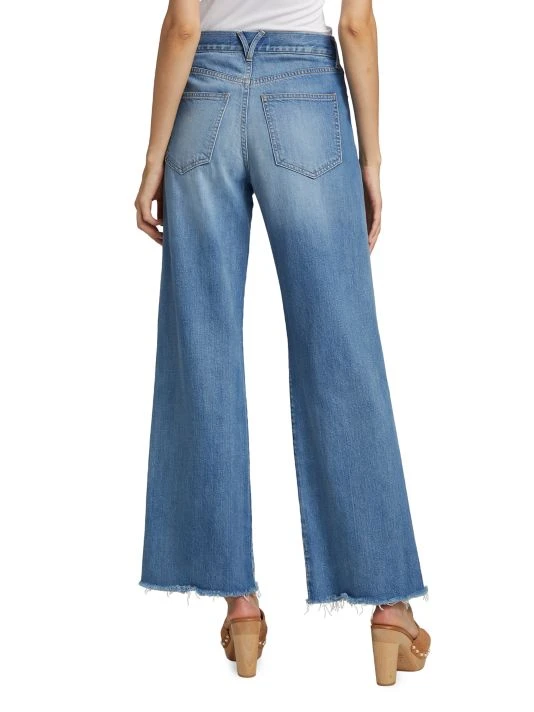 Veronica Beard Taylor High-Waisted Wide-Leg Jeans 7 Veronica Beard Taylor High-Waisted Wide-Leg Jeans - Image 5