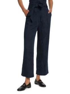 Veronica Beard Vitha Belted Pants -Veronica Beard shop unnamed file 1083