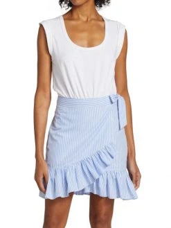 Veronica Beard Addyson Striped Cotton-Blend Wrap Dress 11 Veronica Beard Addyson Striped Cotton-Blend Wrap Dress -Veronica Beard shop unnamed file 1123