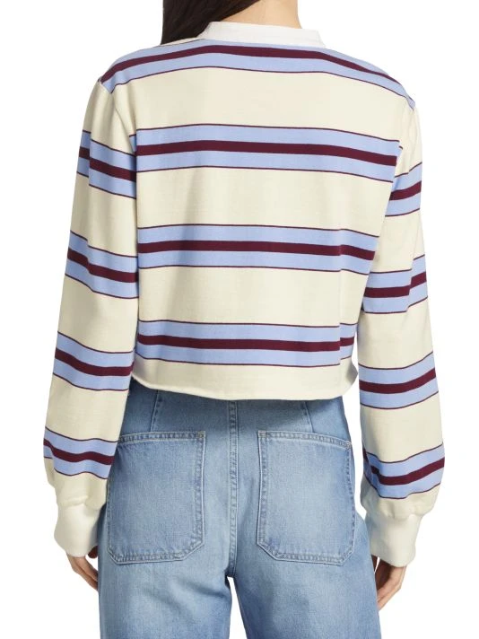 Veronica Beard Indri Cropped Rugby Top 7 Veronica Beard Indri Cropped Rugby Top - Image 5