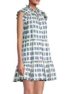 Veronica Beard Zee Tiered Dress -Veronica Beard shop unnamed file 1145