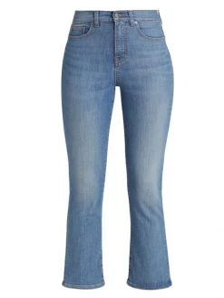 Veronica Beard Carly High-Rise Stretch Kick-Flare Jeans