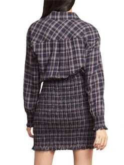Veronica Beard Melnar Plaid Mini Dress -Veronica Beard shop unnamed file 1199