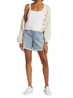 Veronica Beard Shiloh Denim Mid-Length Shorts 10 Veronica Beard Shiloh Denim Mid-Length Shorts -Veronica Beard shop unnamed file 1205