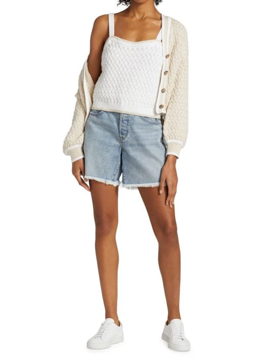 Veronica Beard Shiloh Denim Mid-Length Shorts 4 Veronica Beard Shiloh Denim Mid-Length Shorts - Image 2