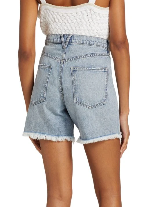 Veronica Beard Shiloh Denim Mid-Length Shorts 7 Veronica Beard Shiloh Denim Mid-Length Shorts - Image 5