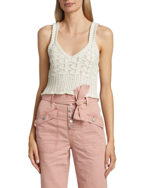 Veronica Beard Oswald Knit Tank Top 5 Veronica Beard Oswald Knit Tank Top - Image 3