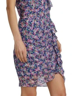 Veronica Beard Spencer Ruffle Silk Skirt -Veronica Beard shop unnamed file 1251