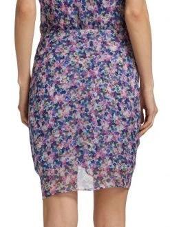 Veronica Beard Spencer Ruffle Silk Skirt -Veronica Beard shop unnamed file 1252