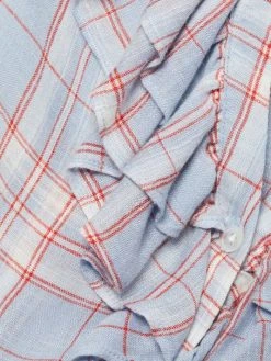 Veronica Beard Leina Ruffled Checkered Button-Front Shirt 15 Veronica Beard Leina Ruffled Checkered Button-Front Shirt -Veronica Beard shop unnamed file 1275