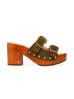 Veronica Beard Halifax Suede Clogs