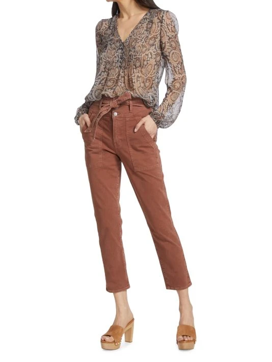 Veronica Beard Lowell Paisley Silk Blouse 4 Veronica Beard Lowell Paisley Silk Blouse - Image 2