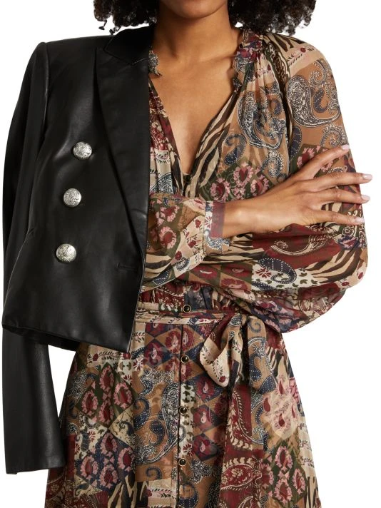 Veronica Beard Isra Printed Silk Maxi Dress 8 Veronica Beard Isra Printed Silk Maxi Dress - Image 6