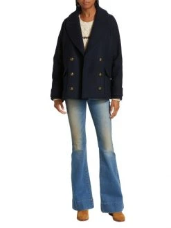 Veronica Beard Shirin Wool Dickey Coat -Veronica Beard shop unnamed file 1324