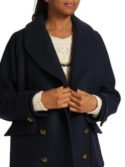 Veronica Beard Shirin Wool Dickey Coat -Veronica Beard shop unnamed file 1328