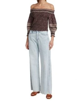 Veronica Beard Rosalinda Smocked Off-The-Shoulder Top 10 Veronica Beard Rosalinda Smocked Off-The-Shoulder Top -Veronica Beard shop unnamed file 1351