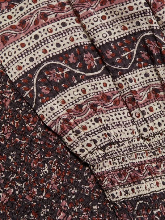 Veronica Beard Rosalinda Smocked Off-The-Shoulder Top 9 Veronica Beard Rosalinda Smocked Off-The-Shoulder Top - Image 7