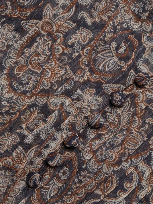 Veronica Beard Lowell Paisley Silk Blouse 9 Veronica Beard Lowell Paisley Silk Blouse - Image 7