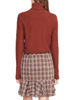 Veronica Beard Ribbed Cashmere Turtleneck -Veronica Beard shop unnamed file 1380