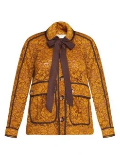 Veronica Beard Coppola Floral Lace Jacket