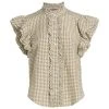 Veronica Beard Tenille Gingham Cotton-Blend Button-Front Shirt 2 Veronica Beard Tenille Gingham Cotton-Blend Button-Front Shirt -Veronica Beard shop unnamed file 1395