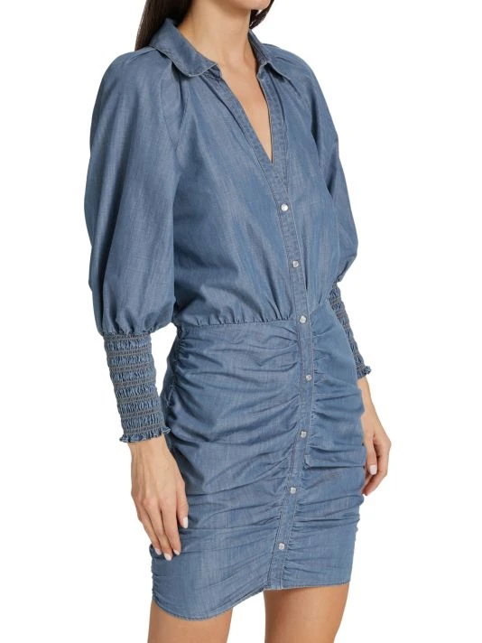 unnamed-file-1405.jpg Veronica Beard Allie Ruched Chambray Minidress -Veronica Beard shop unnamed file 1405