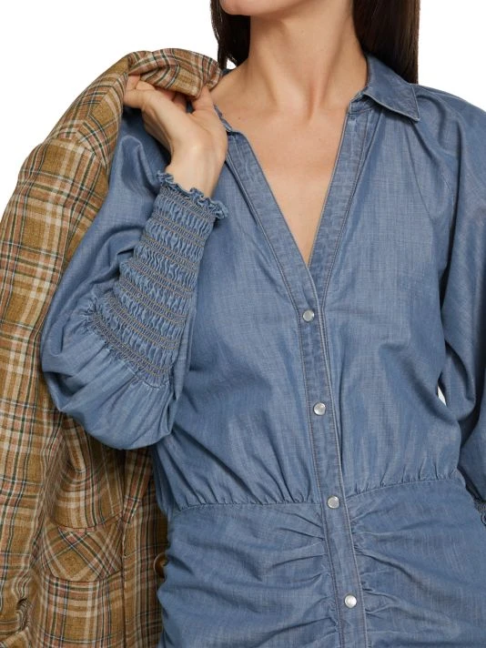 unnamed-file-1407.jpg Veronica Beard Allie Ruched Chambray Minidress -Veronica Beard shop unnamed file 1407