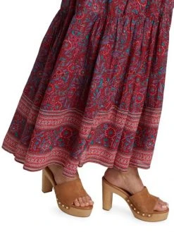 Veronica Beard Serence Floral Tiered Midi-Skirt -Veronica Beard shop unnamed file 1424