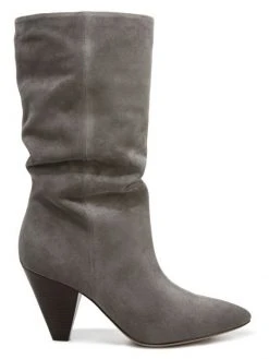 Veronica Beard Blondie Suede Slouch Boots
