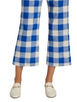 Veronica Beard Dova Checked Cropped Pants 7 Veronica Beard Dova Checked Cropped Pants -Veronica Beard shop unnamed file 1444