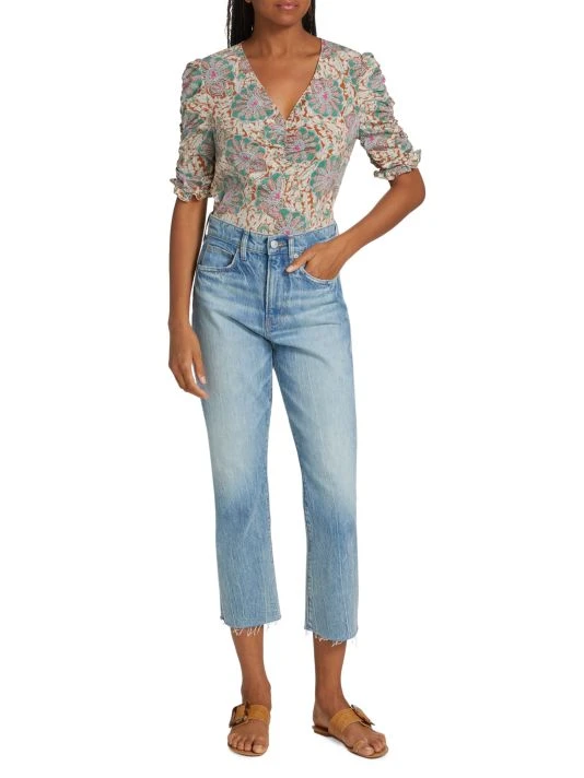 Veronica Beard Henrieta Paisley Top 4 Veronica Beard Henrieta Paisley Top - Image 2