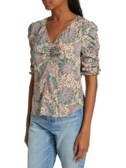 Veronica Beard Henrieta Paisley Top 12 Veronica Beard Henrieta Paisley Top -Veronica Beard shop unnamed file 1461