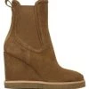 Veronica Beard Aari Suede Wedge Booties -Veronica Beard shop unnamed file 1490