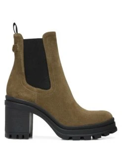Veronica Beard Winnie Suede Ankle Boots
