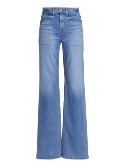 Veronica Beard Crosbie Wide-Leg Jeans