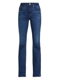 Veronica Beard Beverly High-Rise Skinny Flared Jeans