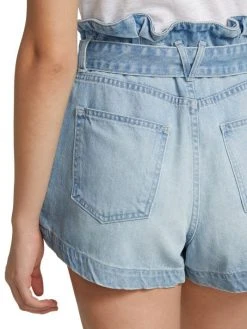 Veronica Beard Nori Paperbag Denim Shorts -Veronica Beard shop unnamed file 1628