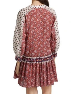 Veronica Beard Jesila Mixed-Paisley Mini Dress 13 Veronica Beard Jesila Mixed-Paisley Mini Dress -Veronica Beard shop unnamed file 1643