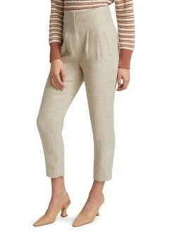 Veronica Beard Zeenat Linen Cropped Pants 12 Veronica Beard Zeenat Linen Cropped Pants -Veronica Beard shop unnamed file 1656