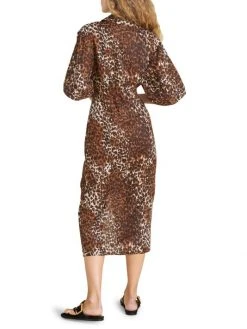 Veronica Beard Seki Printed Linen Dress -Veronica Beard shop unnamed file 1664