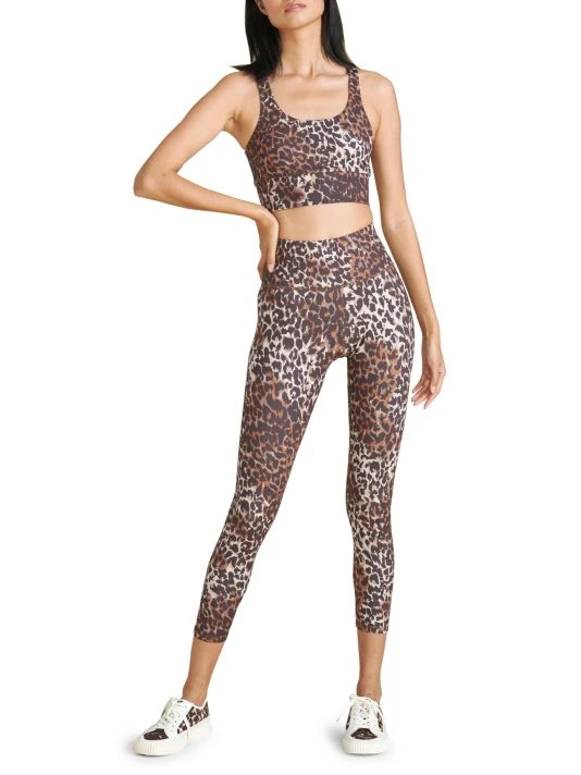 Veronica Beard Vilena Leopard Leggings 4 Veronica Beard Vilena Leopard Leggings - Image 2