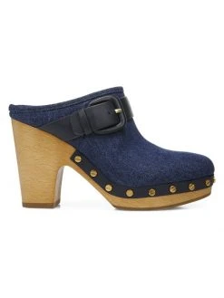 Veronica Beard Dacey Denim Clogs